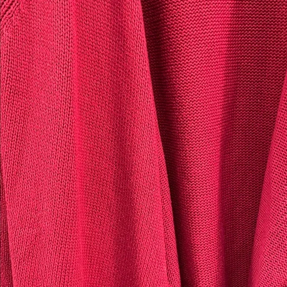 Talbots Red Knit Cardigan - Picture 5 of 10